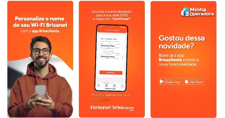 Brisanet agora deixa mudar o nome do Wi-Fi pelo App! Veja como fazer