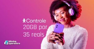 Promoção relâmpago do Vivo Controle: 20GB de internet por R$ 35