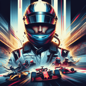 Imagem de divulgação da série "Senna", na Netflix