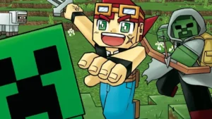 Versão mangá do Minecraft
