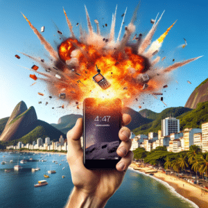 Vídeos: Celulares explodem e assustam brasileiros; veja como se proteger