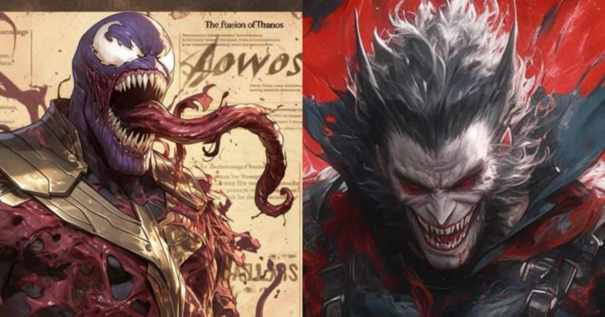 Venom, Thanos, Groot quais são as 8 melhores fusões