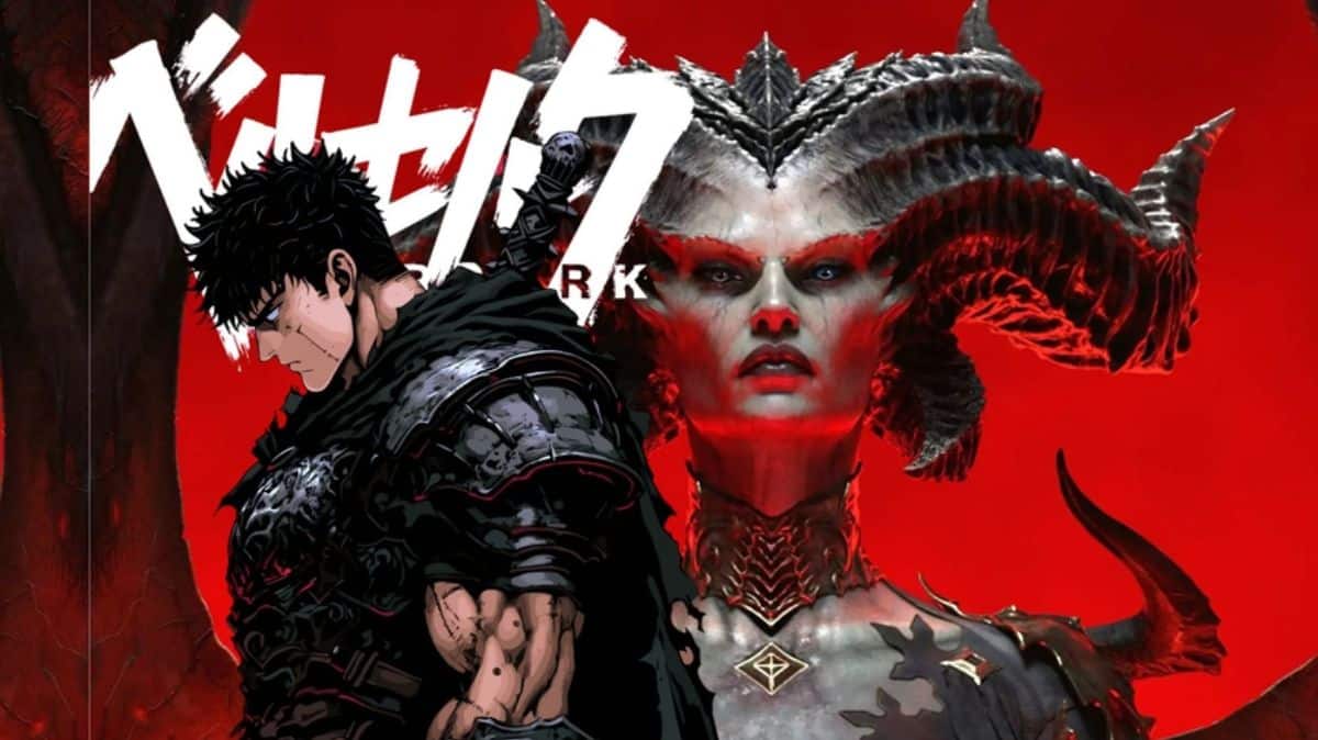 Berserk e Diablo 4 se enfrentam em um novo evento crossover