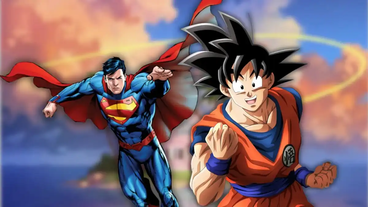 Dragon Ball um artista da DC revela qual é o personagem mais parecido com o Super-Homem