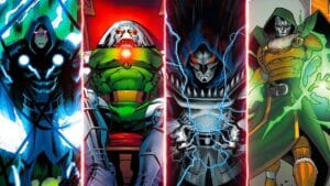 Marvel Quais são as 10 melhores variantes do Dr. Doom no multiverso