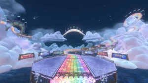 Como desbloquear a Rainbow Road em Mario Kart World