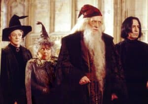 Será que a querida professora dos filmes de Harry Potter