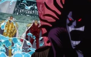 One Piece capítulo 1154 a morte de um almirante por Xebec