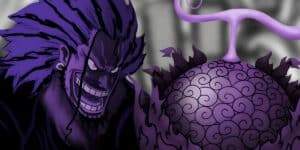 Quais são as duas frutas do diabo lendárias que Xebec precisa