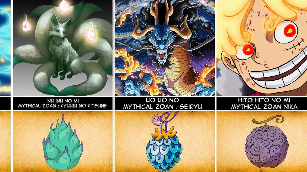 Essas frutas do diabo lendárias que moldaram o universo de One Piece