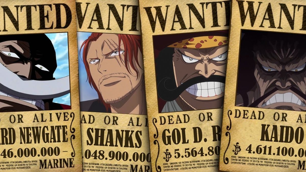 One Piece quem terá a recompensa mais alta no final do anime