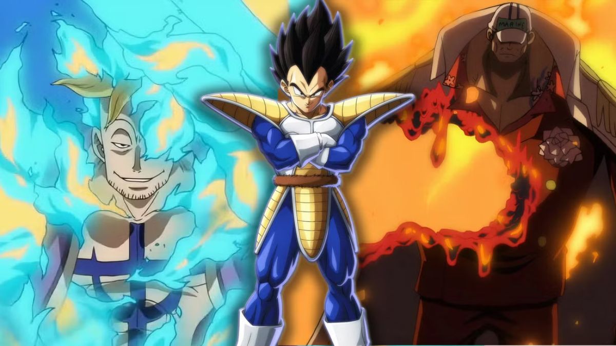 5 frutas do diabo de One Piece que são literalmente perfeitas para Vegeta
