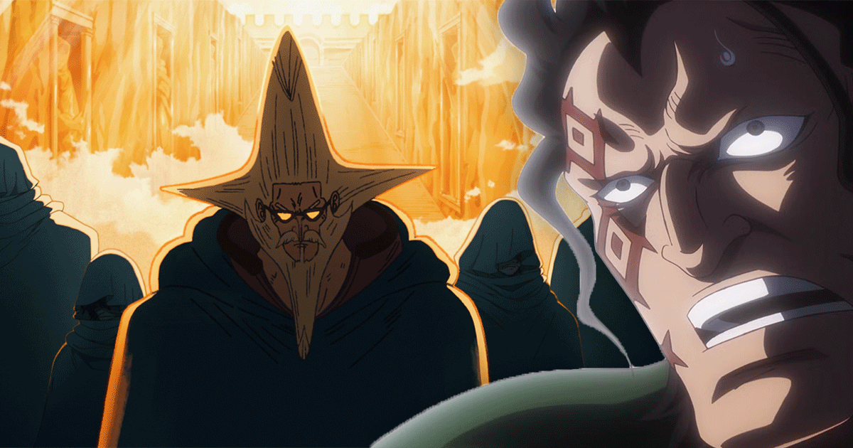 Em One Piece 1160, Eiichiro Oda finalmente apresenta todos os Cavaleiros Divinos