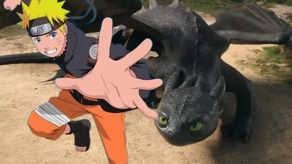 Um crossover inédito entre Naruto e Dragons encanta os fãs de Masashi Kishimoto