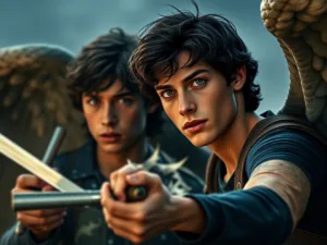 Percy Jackson | Novas imagens mostram os irmãos di Angelo na série