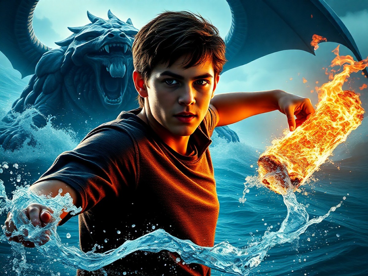 Percy Jackson faz a lição de casa e entrega a melhor versão de O Mar de Monstros
