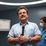 Faustão recebe alta hospitalar após uma semana internado