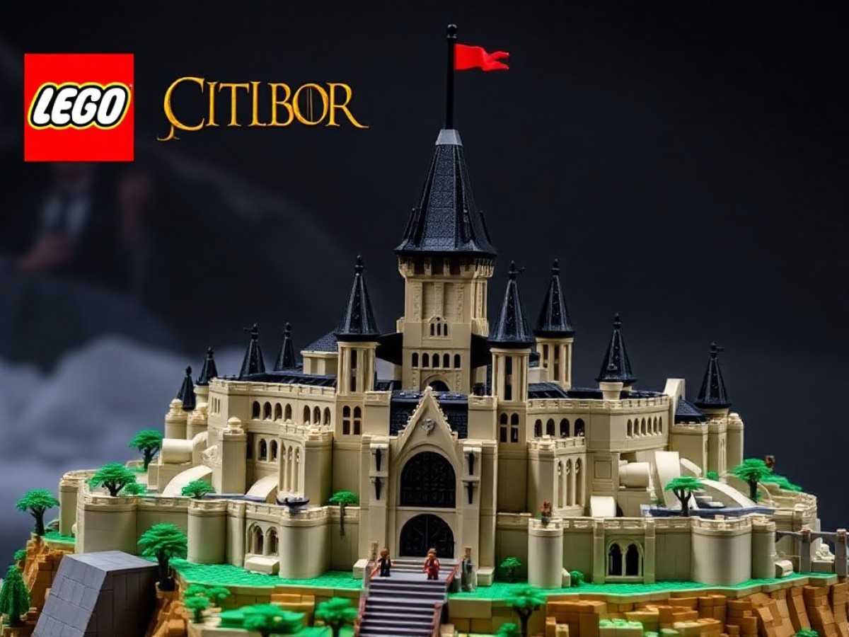 O Senhor dos Anéis | Veja fotos do set de LEGO de Minas Tirith na SDCC 2026