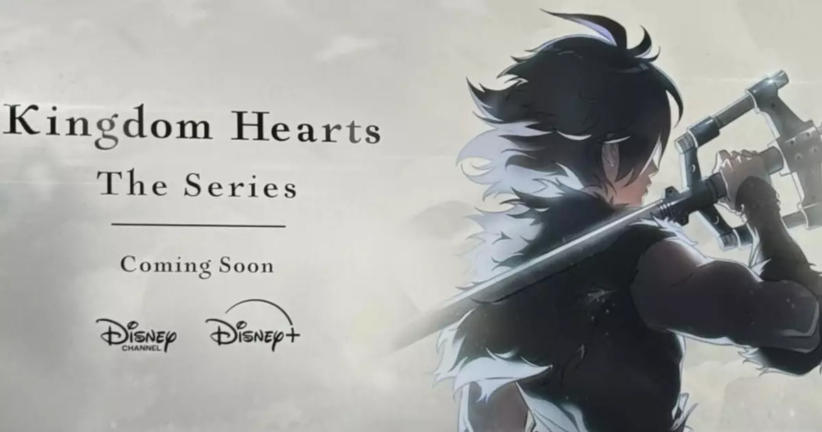 Kingdom Hearts terá série animada no Disney+