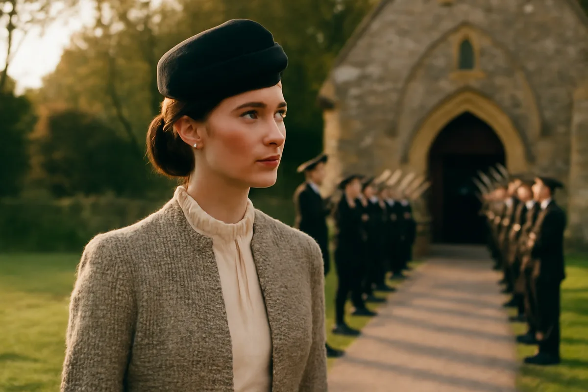 Catherine em Balmoral com estilo vintage em aparição na igreja