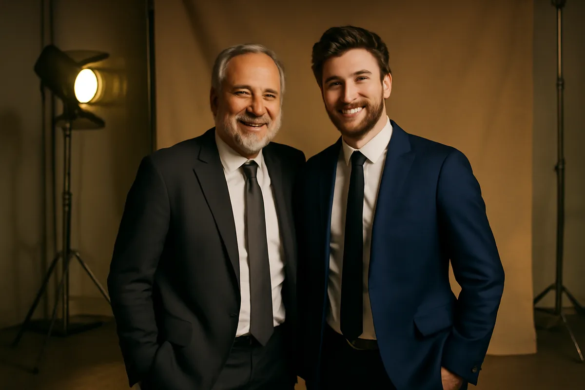 Marcello Novaes e filho Pedro estampam capa da GQ Brasil de agosto