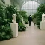 Patrícia França aparece em exposição no Jardim Botânico, no Rio